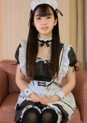 [No] Appears in the costume of a former con cafe girl ⤴ Her natural, unmanicured hair is erotic ⤴ Her fair skin and beautifully shaped D-cup breasts are the best to swallow. Creampie *Bonus High resolution