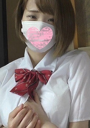 [Implantation Pregnancy] 18-year-old beauty with short hair, having sex with a 18-year-old beauty creampies an old man and cums all over and over again, massive creampie in the cervix of a suction device, and pregnancy is inevitable.