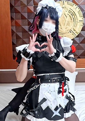 [Not/Number of copies] En, who is always a salty person, only serves her when she's having sex, becomes an obedient maid. A real-life girl with big breasts and big butts cums and cums in a creampie sex video