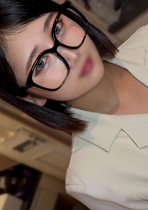 [No] A very intelligent black-haired, big-breasted secretary, wavy, big divine ass, orgasms, a quiet, innocent F-cup beauty