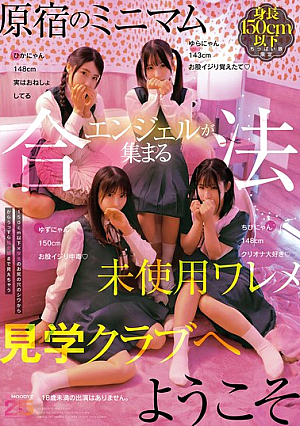 Welcome To The Legal, Unused, Slit Viewing Club Where Harajuku's Petite Angels Gather.