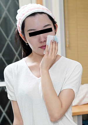 Real face amateur: A slender beauty with big breasts who is cute even without makeup