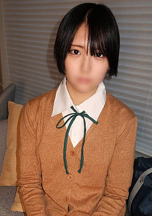 Uncensored black hair, short bob, E cup, immoral, fleeting 18 panting voice, cute AFTERclass individual shot, with the rubber removed and raw insertion, my reason flew away - I had a rich creampie