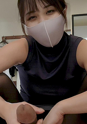 Individual photo shoot of Miss Menes ① 17 days of masturbation is exploding with groin and anal massage and lotion hand job with private massage