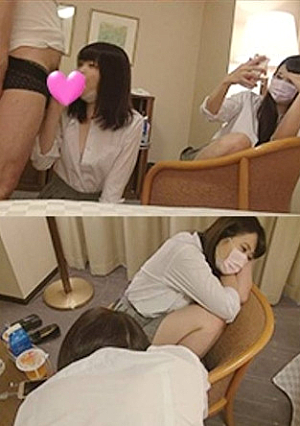 [500 yen] Ayane-chan with the whites of her eyes exposed and Satomi-chan who is jumpy and confused, shy about her sexual desire, life-sized plenty of sperm creampie video Good times~LOL