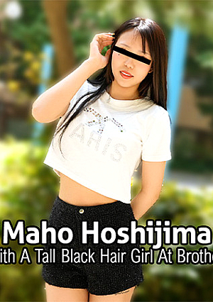 Barebacking With A Tall Black Hair Girl At Brothel Intervew! - Maho Hoshijima