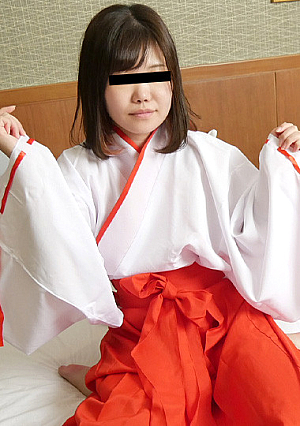 Vaginal cum shot to a shrine maiden as a punishment