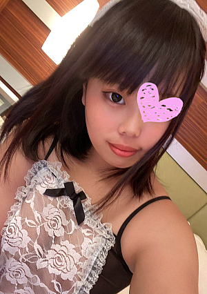 Personal shooting 18-year-old c**ld-bearing too erotic young wife and sexy maid costume super-dense raw vaginal cum shot copulation Married woman Yuki 18 years old