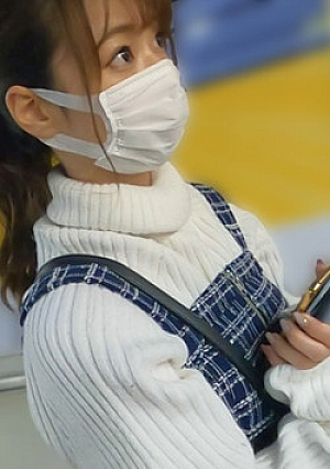 Mr. A @ Shibuya [Sister system / Brown hair long hair / Miniskirt dress / Raw legs / Beautiful legs] #Underwear voyeur #Train molester #Home invasion #Sleep fuck