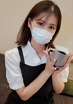 That c**ld who is worried about the cafe I often go to First shooting first Iki first vaginal cum shot Open commemorative special price ends today