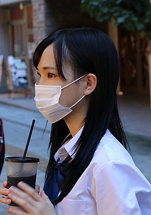 A memorandum of a certain man Chibi uniform woman