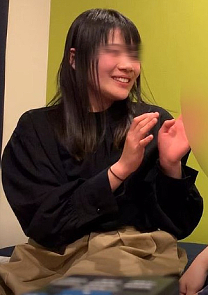 Completely original amateur shooting A 23-year-old female college student who met with a matching app and has too sensitive ears gets drunk and goes crazy at a business hotel fixed camera