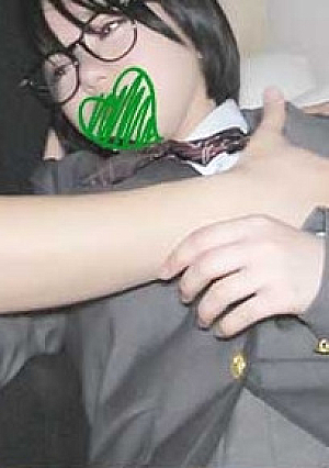 Mischief Mannukis first J shooting prestigious school on the way home from the cram school Glasses busty uniform girls hentai cram school teachers raw insertion