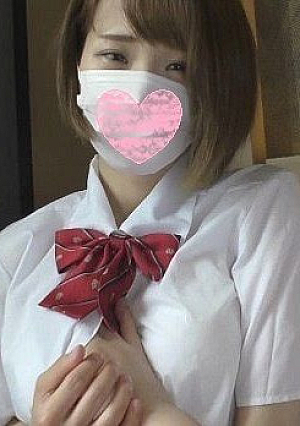 18-year-old petite girl with a lollipop shortcut and a gonzo cum shot cum shot with a beautiful girl who likes old man and cums at the same time with a large amount of ejaculation while applying the glans to the uterine ostium at the back of the vagina