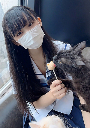 Uncensored The hidden face behind the obedient and c**ldish looks The female student who is so sensitive that you cant imagine it from her pure and naive appearance ejaculation