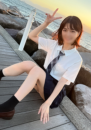 Limited quantity J-kei date Too obscene pubic hairy beauty Sumire-chan 18 years old Gap Moe teenage pussy with big thick penis