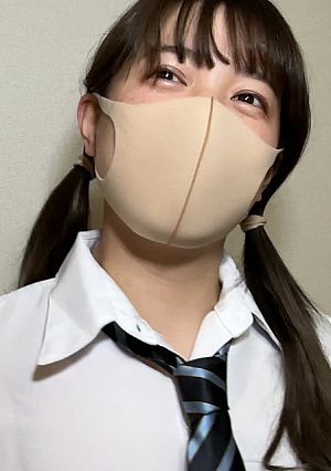 No Smiley cute Mana-chan high school freshly graduated girl creampie in small shaved pussy Sperm is overflowing Review benefits available