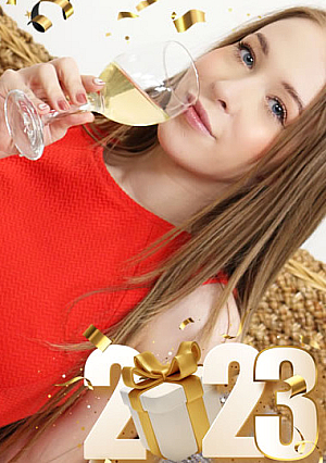 Happy New Year Sweet New Year For Lovers / Nata Ocean