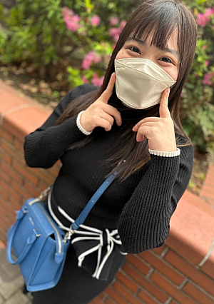 A friendly baby-faced girl ♡ Immediately moaning with a woman's face and cleaning up with a vaginal cum shot