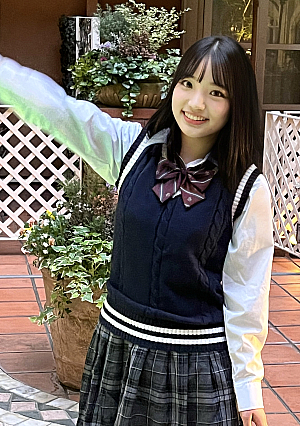 J-kei college Shikoku representative Mizuki-chans explosive cuteness was in Uruurus eyes but I saw the gap of bristles