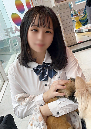 Even though the teacher was always kind she lured a dog-loving girl into a shrine and lured her into an outdoor obscenity