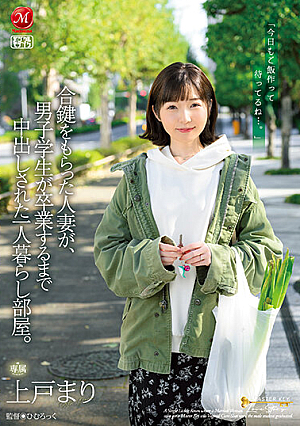 A Single Room Where A Married Woman Who Received A Duplicate Key Was Vaginal Cum Shot Until The Male Student Graduated. Mari Ueto