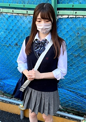 L**ked [Personal Shooting] Gonzo With Naive Cute Uniform Girls Who Are Scared Of The First P-Life