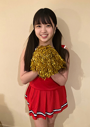 Smile that pops out sperm that pops out snonqyzj Cheerleader Natsuki-chan
