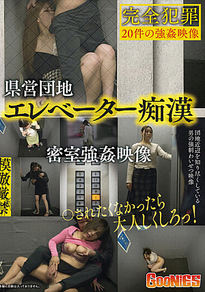 Prefectural Housing Complex Elevator Molester Behind Closed Doors Video