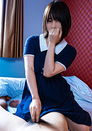 Neat and big breasts A naive and serious girl who is so pure that you dont see her very often so she gets creampied by the act of hiding her face