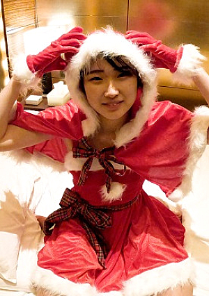 Yuki 19 4th time Creampie while wearing Santa costume make him lick and suck the vibrator stuck in his anus and leave him alone
