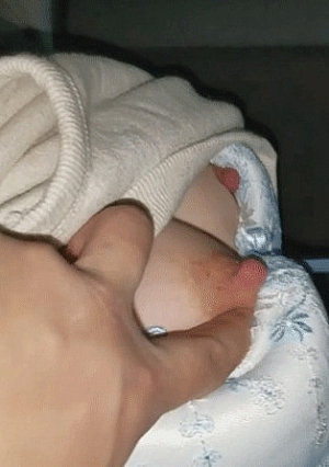 Commit in the neighborhood Individual Wife who commits with another stick and squirts a lot while playing with it in the parking lot of the nursery