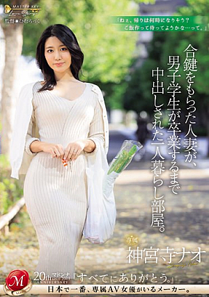 Married Woman Who Received A Duplicate Key Lived Alone In A Room Where A Male Student Was Creampied Until He Graduated. Jinguji Nao