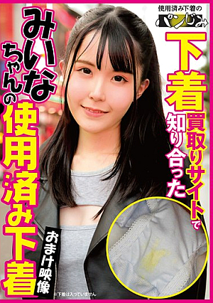 Miina Konno's Used Underwear I Met On An Underwear Buying Site Miina Konno