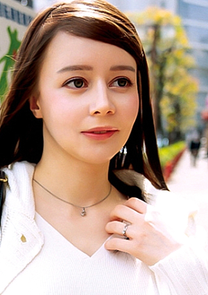 Sayuri, 23 years old, beautiful half-Japanese wife's fair-skinned G-tits shaking in cowgirl position