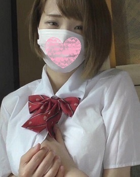 [Implantation Pregnancy] 18-year-old beauty with short hair, having sex with a 18-year-old beauty creampies an old man and cums all over and over again, massive creampie in the cervix of a suction device, and pregnancy is inevitable.