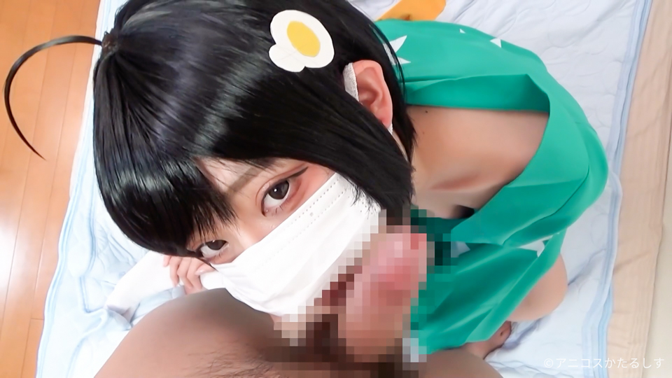 [Monashi/Resale] Tsukihi-chan and platinum intense creampie sex super cute JD layer exposes his ahegao face and cums