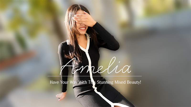 Have Your Way With This Stunning Mixed Beauty! - Amelia