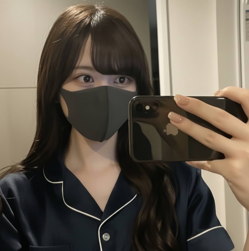 Mai-chan's home visit edition: Excited about wearing a serious loungewear, blowjob and facial cumshot at the entrance