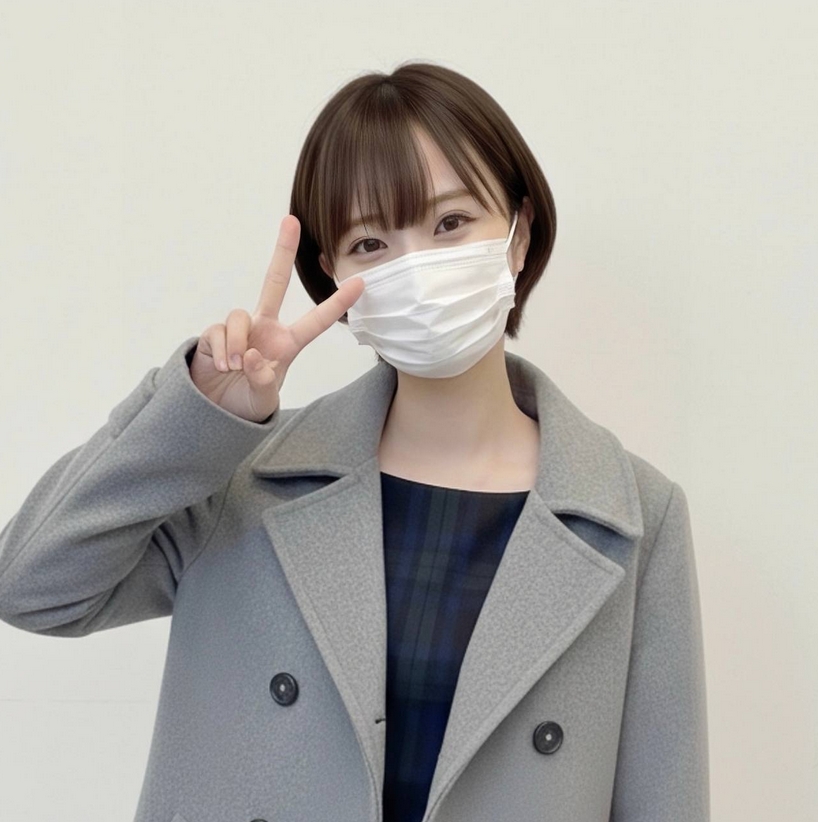 A short-haired beauty who is good at sports and has won an intercollegiate prize in the 100m dash takes on a sex video