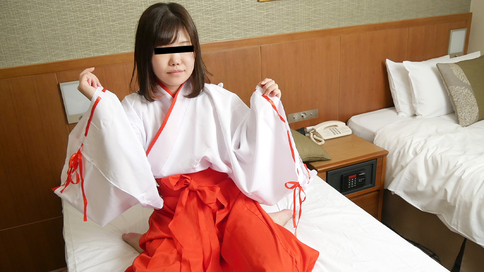 Vaginal cum shot to a shrine maiden as a punishment