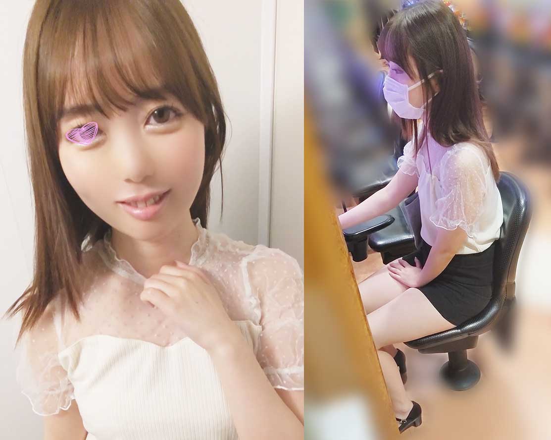 Pachi loser Negotiation Chikan Super nice ass tight mini Shibuya-ku S store that lost 4K in the idol-class middle sea