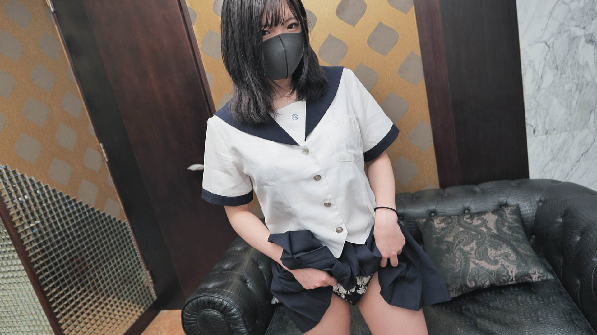 Personal shooting Chifuyu 18-year-old busty F milk girl cum shot Mountain shooting