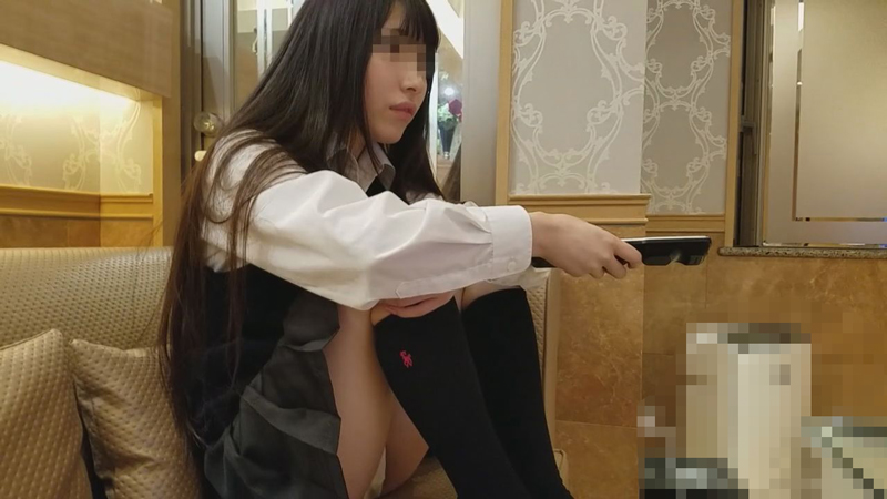 Individual shooting Private girls school Gonzo black hair girl sister cool beauty