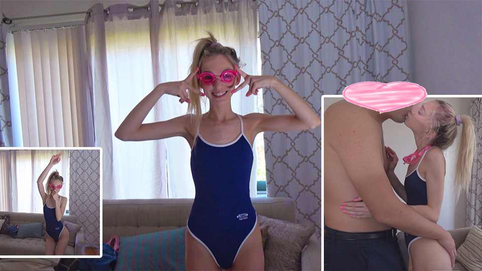 No I became the best Lori angel when I matched the swimsuit with the blonde ponytail and I love sex and cum shot 4K
