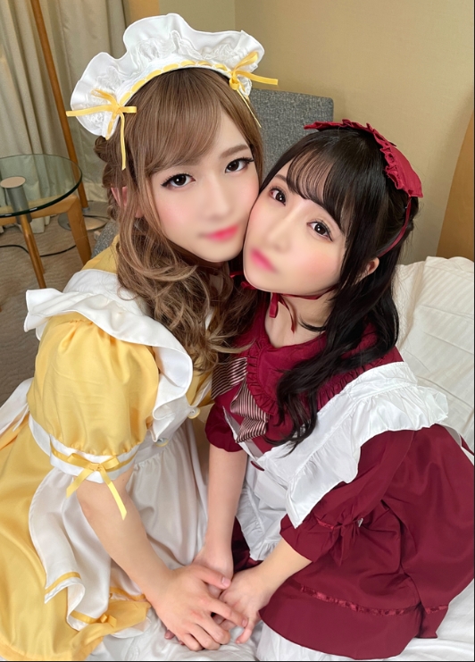 Woman layer x Beauty Small Woman layer A cute face and a sweet devil maid messed up and fainted in agony In return a cum shot piston that thrusts until her face is exposed Personal shooting