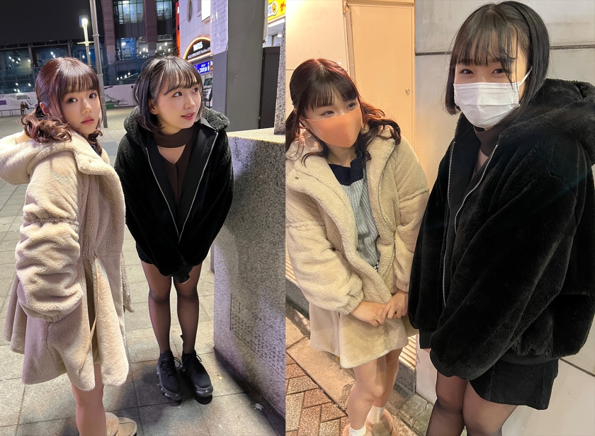 [Personal shooting] Pien girls duo and miraculous 3P_ deleted as soon as the body is bald