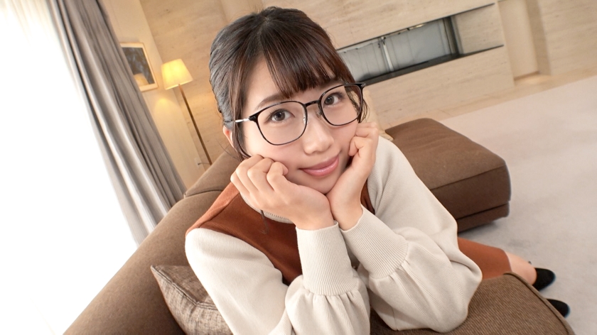 [First shot] [Glasses girls] [Blow job with thick sticking] A sensitive sloppy girl who looks serious and has a series of squirrel tides is excavated. Dripping down .. AV application on the net  AV experience shooting 1782