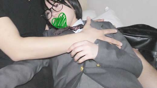 Mischief Mannukis first J shooting prestigious school on the way home from the cram school Glasses busty uniform girls hentai cram school teachers raw insertion