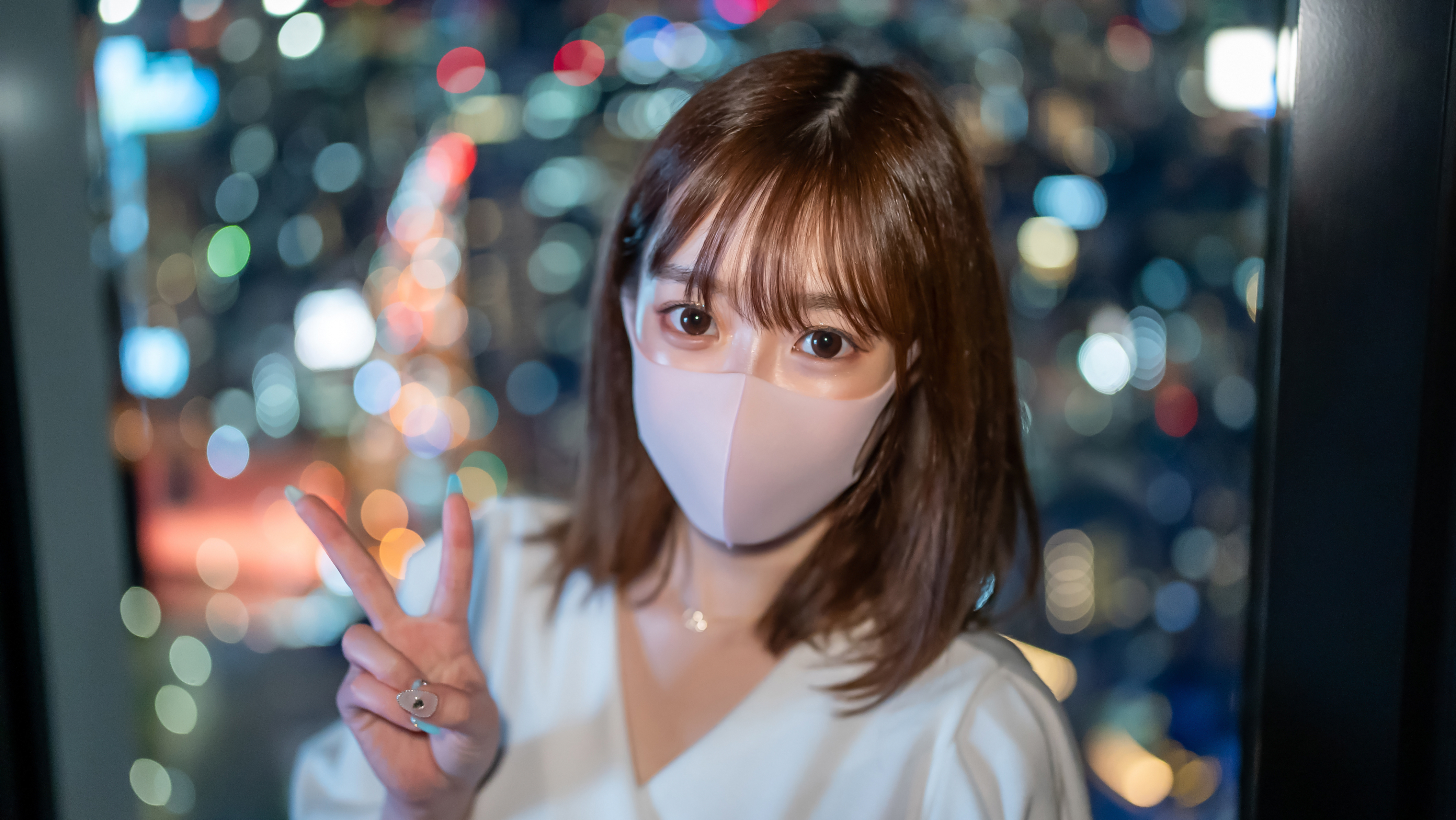 Uncensored Cinema style Innocent beauty with a high sense of beauty and big tits with a beautiful bottom Observation deck date on the way home from work Take advantage of the character you cant refuse if asked mouth cum shot raw creampie